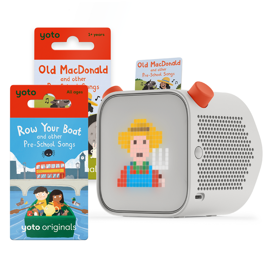 Yoto Player & Pre School Songs Bundle