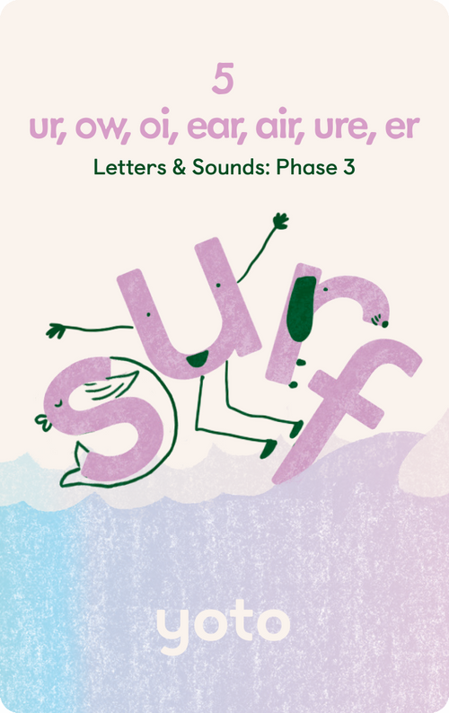 Phonics: Letters and Sounds: Phase 3